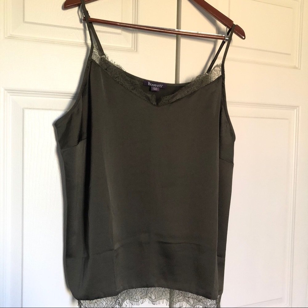 Dark Green Camisole